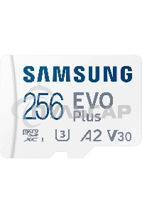 Флеш карта Samsung EVO Plus microSDXC 256Gb MB-MC256KA/EU