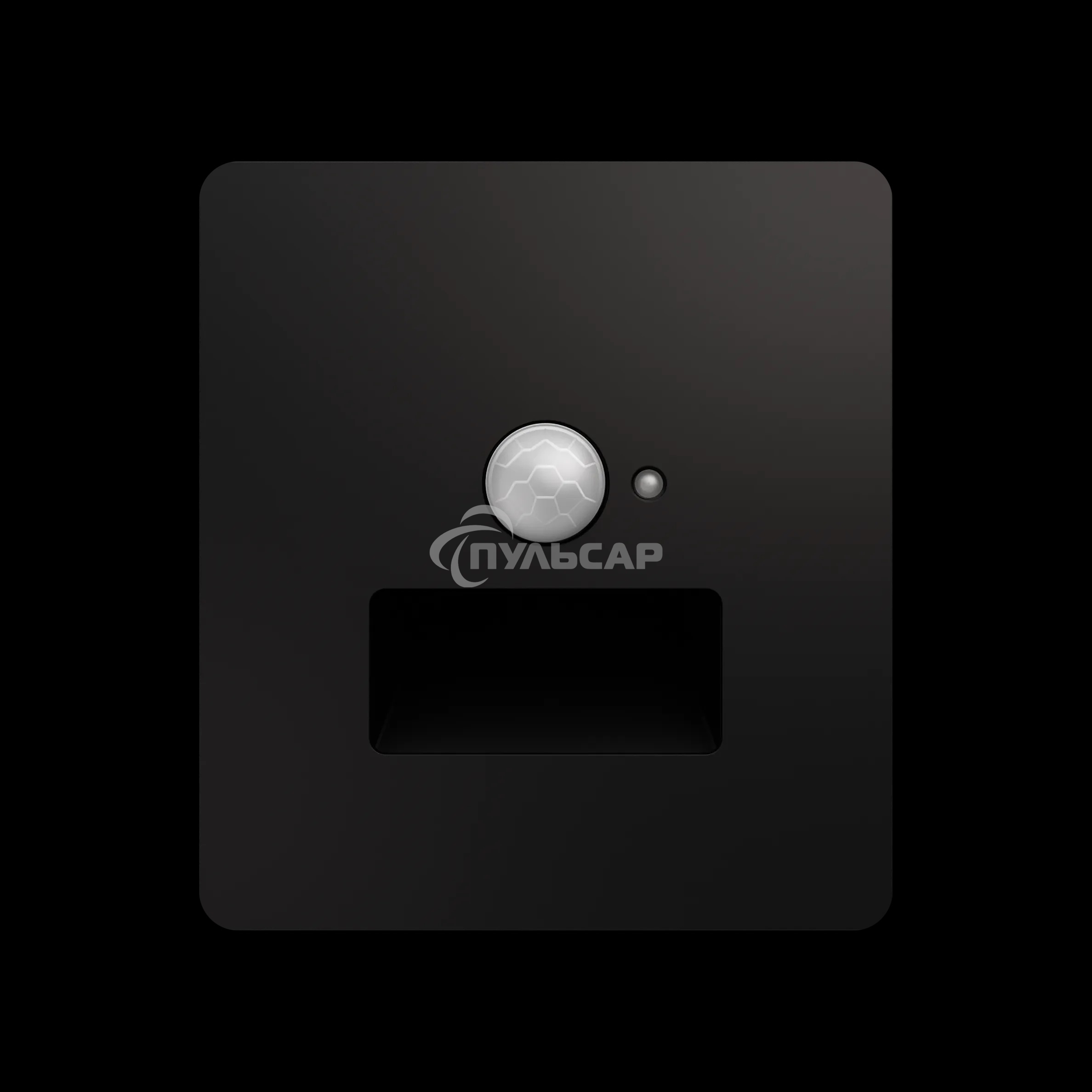 Подсветка настенная Kranz ROUND для ног с/у оникс