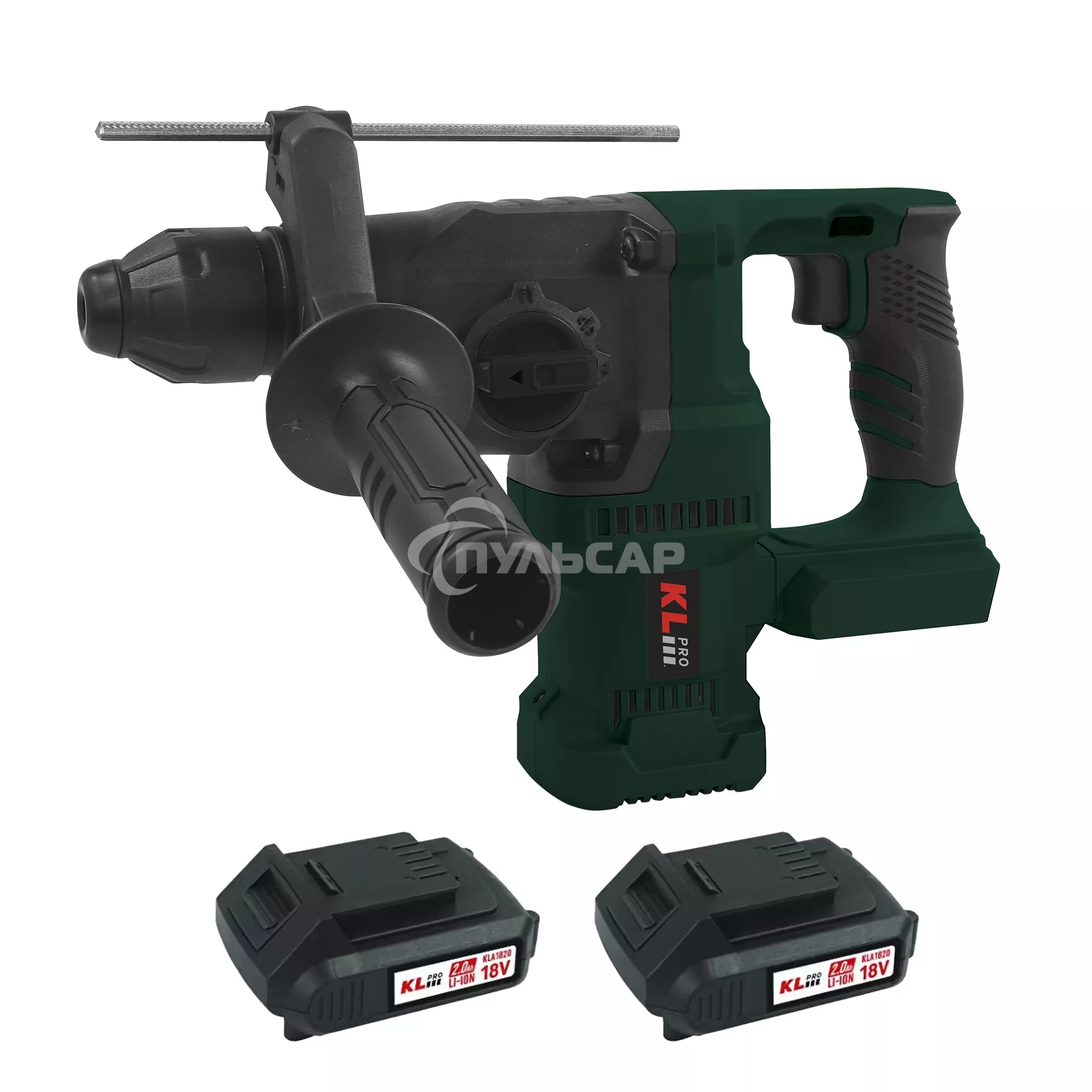 Профессиональный бесщеточный перфоратор аккумуляторный KLPRO KLPM18BH-20