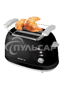 Тостер Polaris PET0702L черный 750Вт
