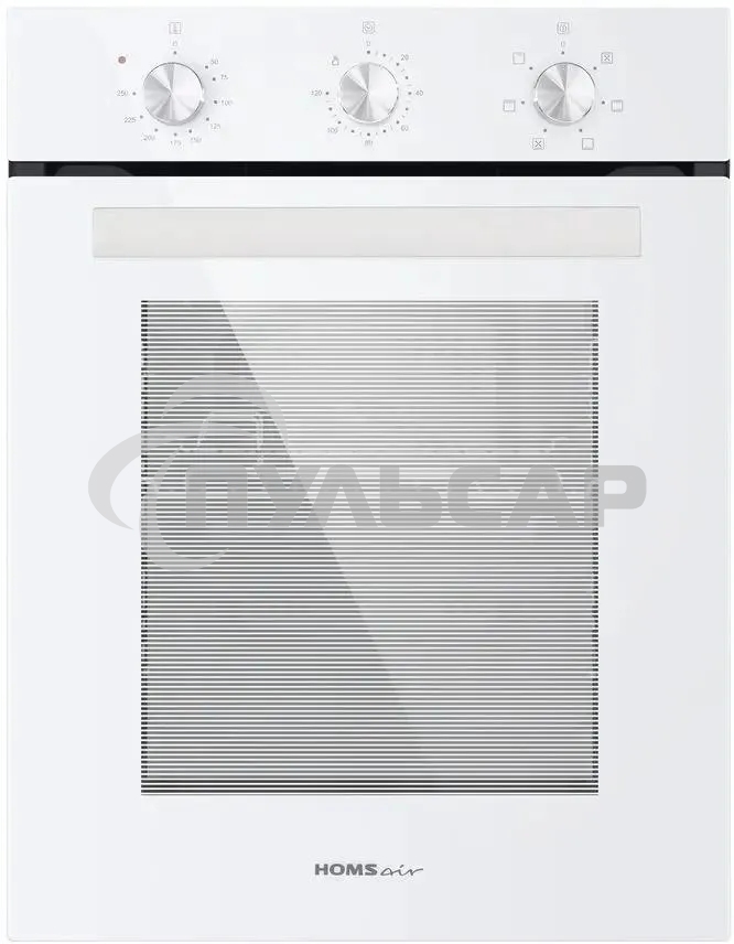 Духовой шкаф электрический встраиваемый HOMSair OEF451WH белый