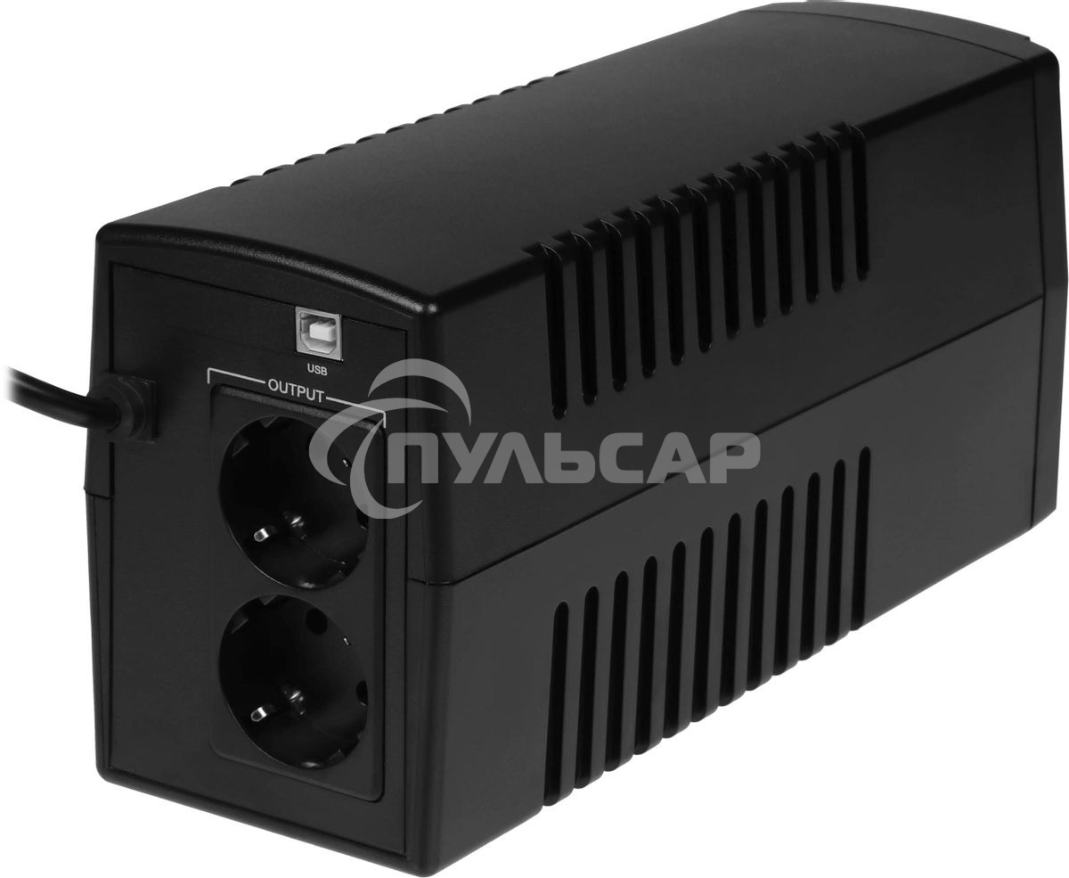 Источник бесперебойного питания Ippon Back Basic 850 Euro 480Вт 850ВА черный