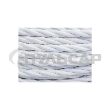 Провод ретро 3х2.5 мат. бел. (уп.50м) Bironi B1-435-71-50