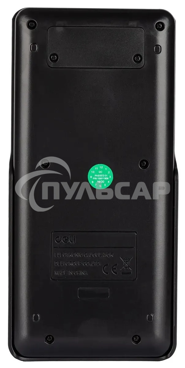Калькулятор научный Deli ED82ES черный 10+2-разр.