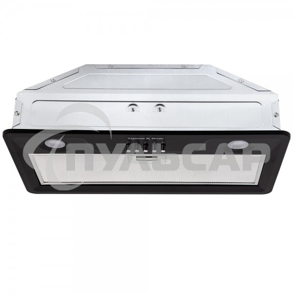 Вытяжка встраиваемая Zigmund & Shtain K 356.51 B черный, 49.3 см, 450 куб. м/ч, 63 дБ