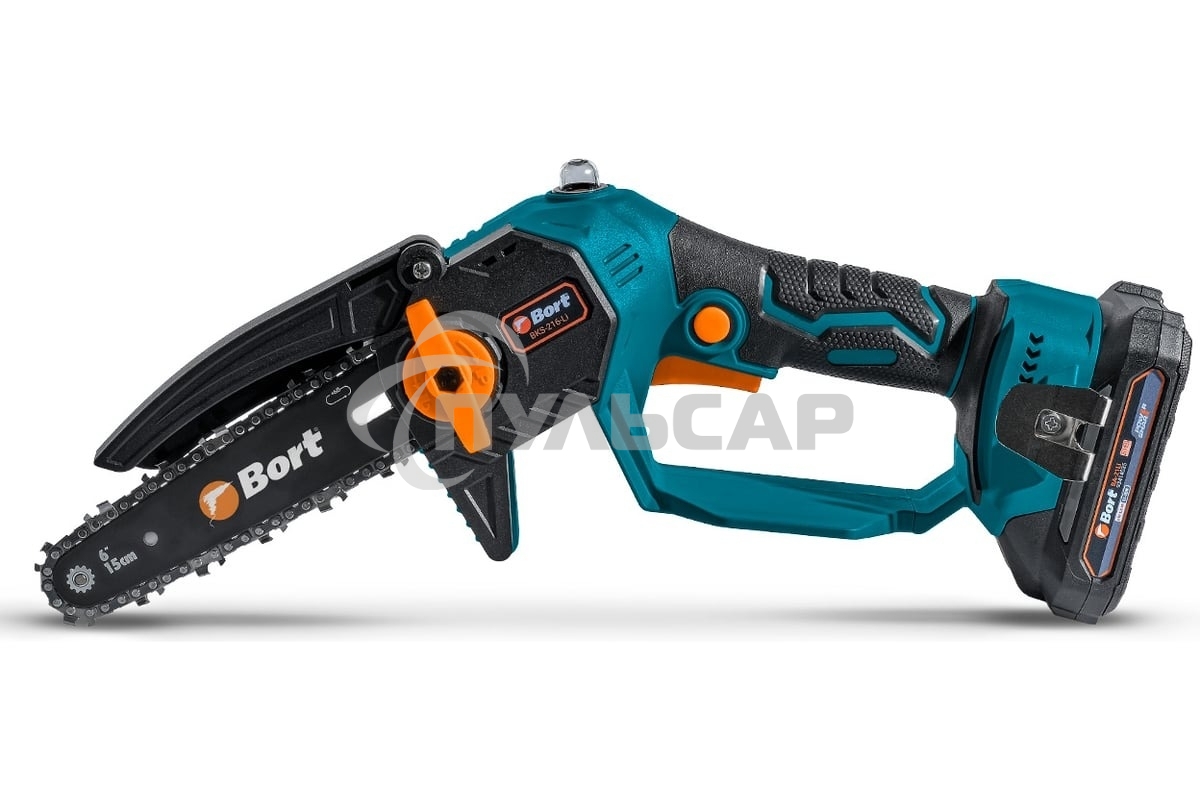 Пила цепная аккумуляторная Bort BKS-216-Li (2 АКБ + ЗУ)