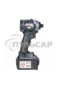 Профессиональный бесщеточный винтоверт аккумуляторный KLPRO KLDV18BH-50 (18В, Li-ion-2шт, 5.0А·ч, 220Нм, 2 скорости, подсветка,З/У,в кейсе)