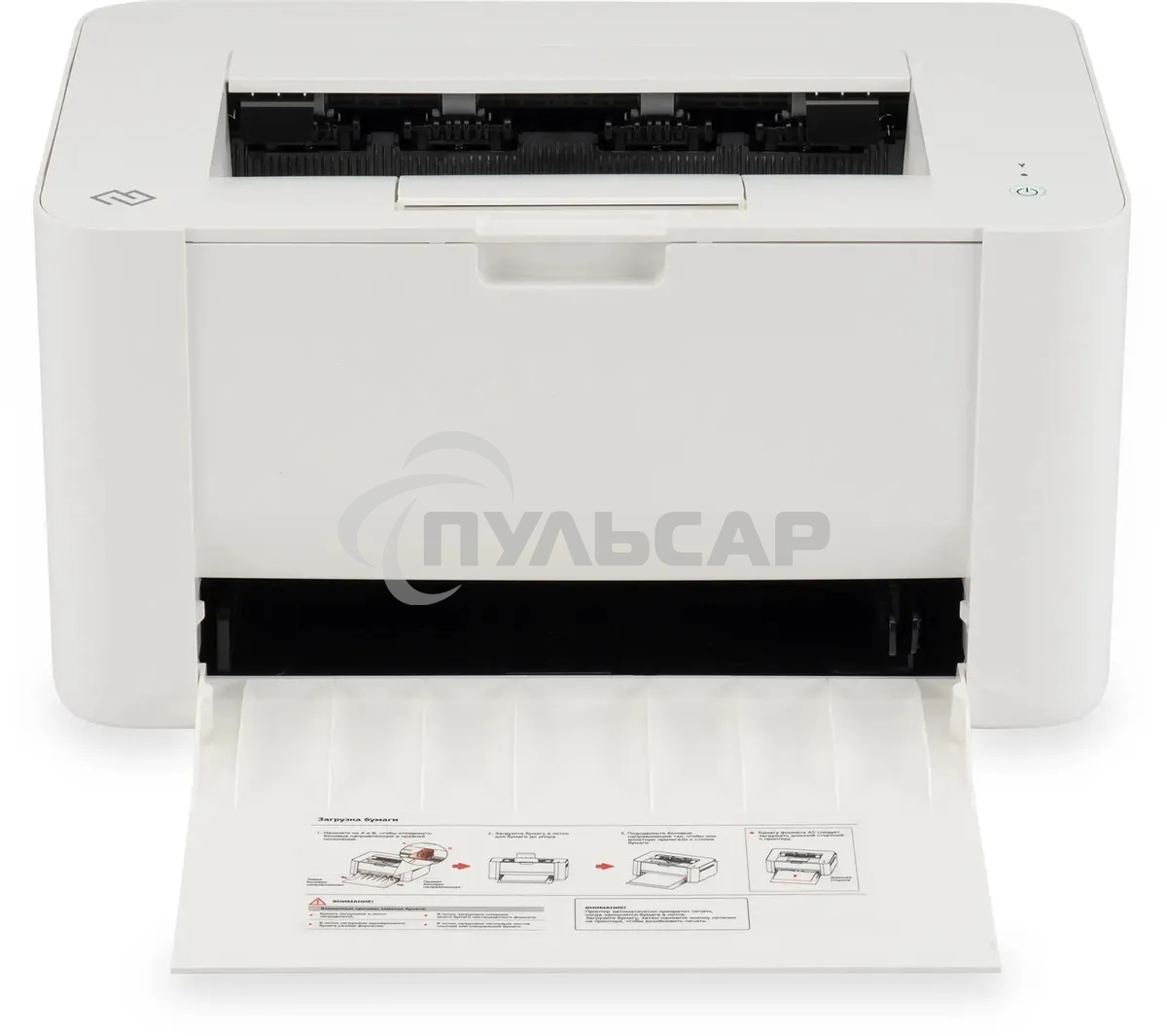 Принтер лазерный Digma DHP-2401 белый, A4, ч/б, печ. до 24 стр/мин., 600 x 600 dpi, USB