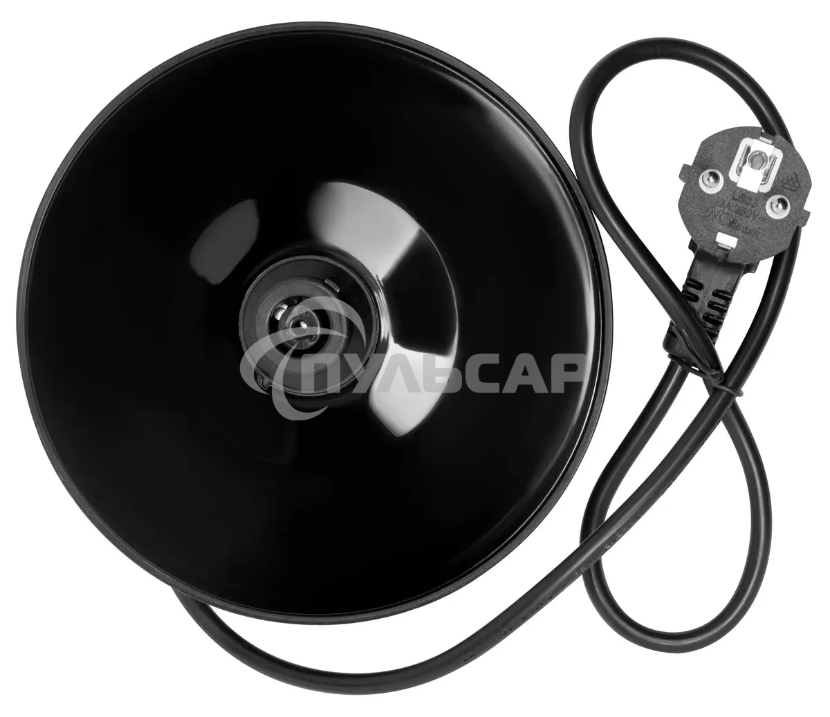 Чайник электрический Hyundai HYK-G2012 1.7л. 2200Вт черный/прозрачный (корпус: пластик)