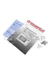 Микроволновая печь встраиваемая Maunfeld MBMO.20.7S нержавеющая сталь, 20 л, 800 Вт, переключатели - поворотный механизм/кнопки