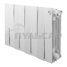 Радиатор биметаллический Royal Thermo PianoForte 300 белый - 8 секц.