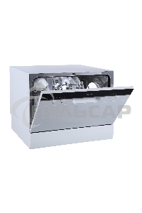 Посудомоечная машина Бирюса DWC-506/5 W, белый, 55 см, 6 компл., 49 дБ, класс A+