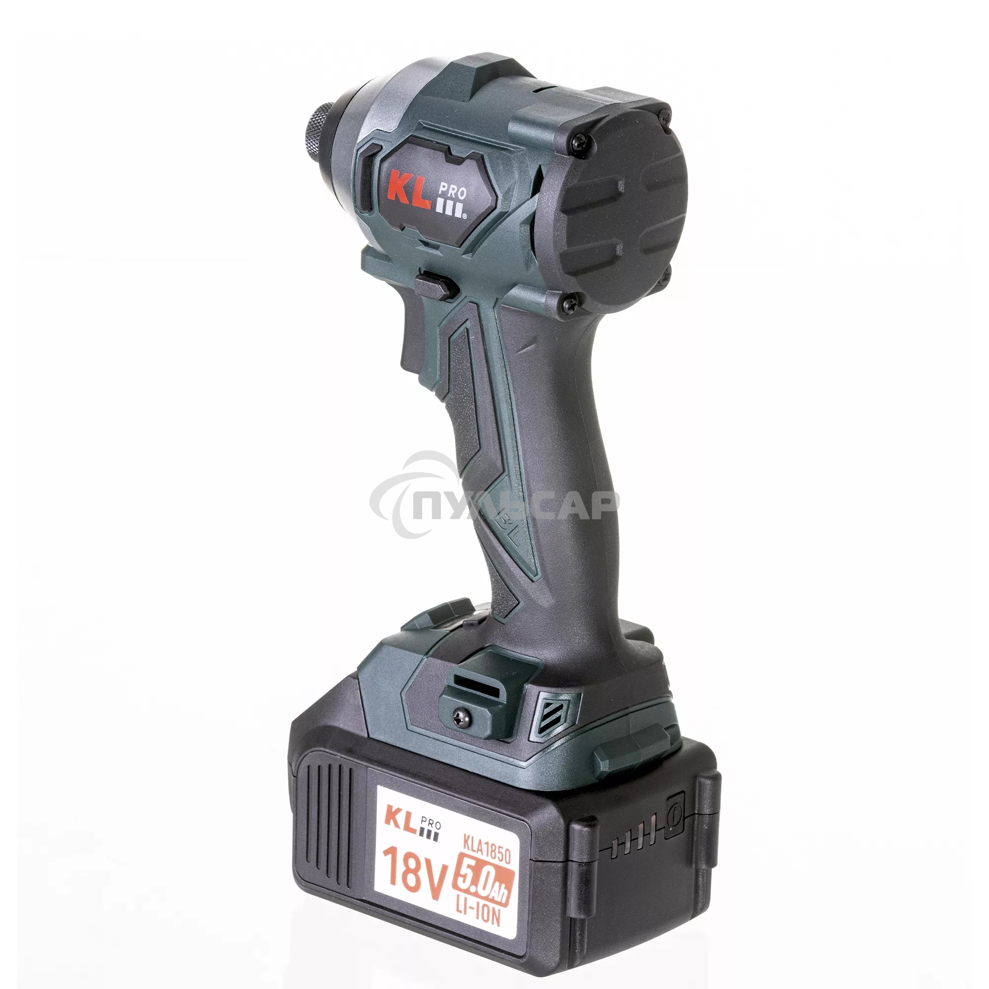 Профессиональный бесщеточный винтоверт аккумуляторный KLPRO KLDV18BH-50 (18В, Li-ion-2шт, 5.0А·ч, 220Нм, 2 скорости, подсветка,З/У,в кейсе)
