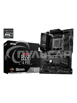 Материнская плата MSI B550-A PRO, AM4, AMD B550, 4xDDR4, 6xSATA, 2xM.2, 1xPCI-E 4.0 x16, 1xPCI-E 3.0 x16, 2xPCI-E x1, 1xHDMI, 1xDP, 1x 1Gb LAN, 4xUSB-A 2.0, 2xUSB-A 3.2 Gen 1, 1xUSB-A 3.2 Gen 2, 1xUSB-C 3.2 Gen 2, 6x3.5 мм, 7.1, ATX