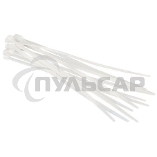 Аксессуары к шкафам и стойкам Hyperline GT-200IBC-25 Стяжка нейлоновая неоткрывающаяся, безгалогенная (halogen free), 200x2.5 мм, полиамид 6.6, -40°C - +85°C, черная, (100 шт) 