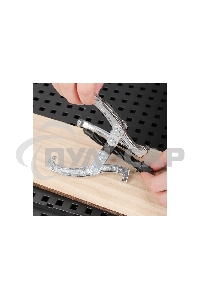 Съемник подшипников трехзахватный Deli DL-S3 75мм(рабочий ход болта), внешний диаметр 15-80мм, внутренний диаметр 35-60мм, сталь 45#