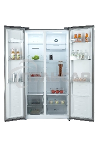 Холодильник Бирюса SBS 541 TBG черный двухкамерный 343/198 л морозилка слева, NoFrost, Side-by-side