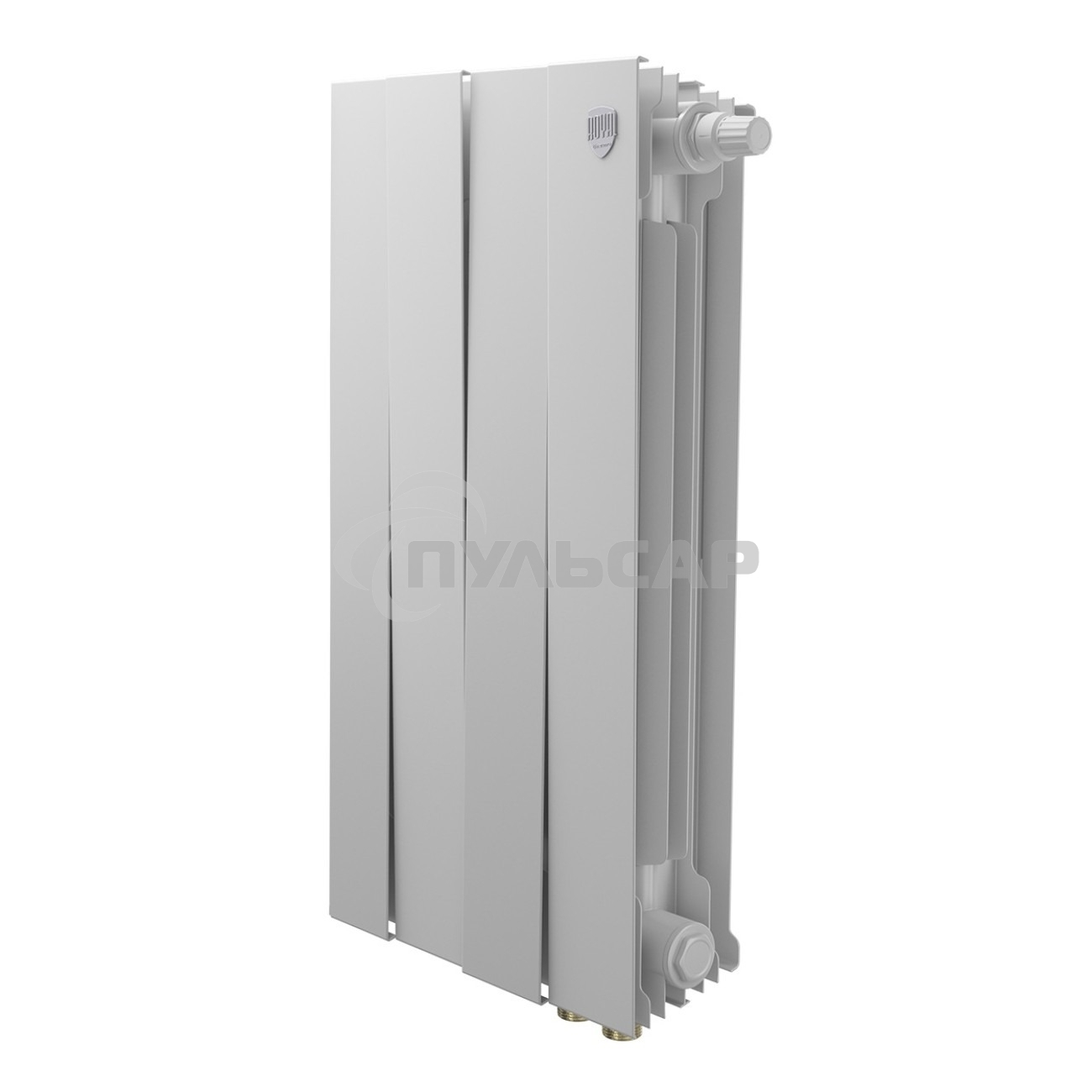Радиатор биметаллический Royal Thermo PianoForte 500 белый VR80 - 4 секц.