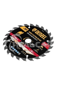 Пильный диск по дереву Denzel ф160 х 20 мм, 24 зубьев 733047