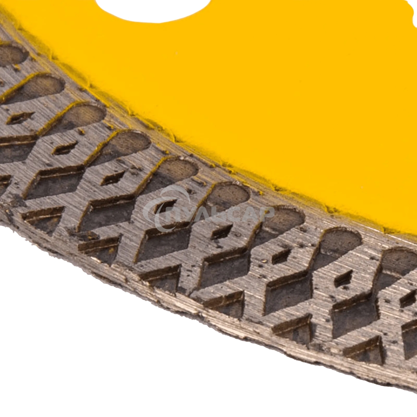 Диск алмазный отрезной Denzel 115 х 22,2мм, сплошной, супертонкий, горячий пресс, сухой/мокрый рез