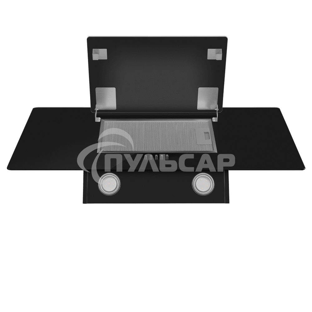 Вытяжка наклонная Maunfeld Tower 90 черный, 90 см, 700 куб. м/ч, 66 дБ