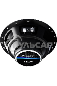 Колонки автомобильные Prology CX-165 140Вт 89дБ 4Ом 16см (6.5дюйм) (ком.:2кол.) коаксиальные двухполосные