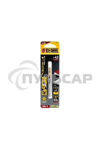 Сверло спиральное по металлу Denzel 4,5 x 80мм, Р6М5, Golden Tip, многогранная заточка