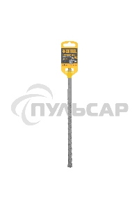 Бур по бетону Denzel цельная крестовая пластина, 12x265 мм, SDS PLUS