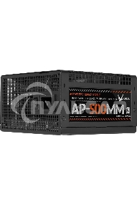 Блок питания Aerocool / Formula ATX 500W AP-500ММ 80 PLUS WHITE (20+4pin) APFC 120мм fan 6xSATA RTL