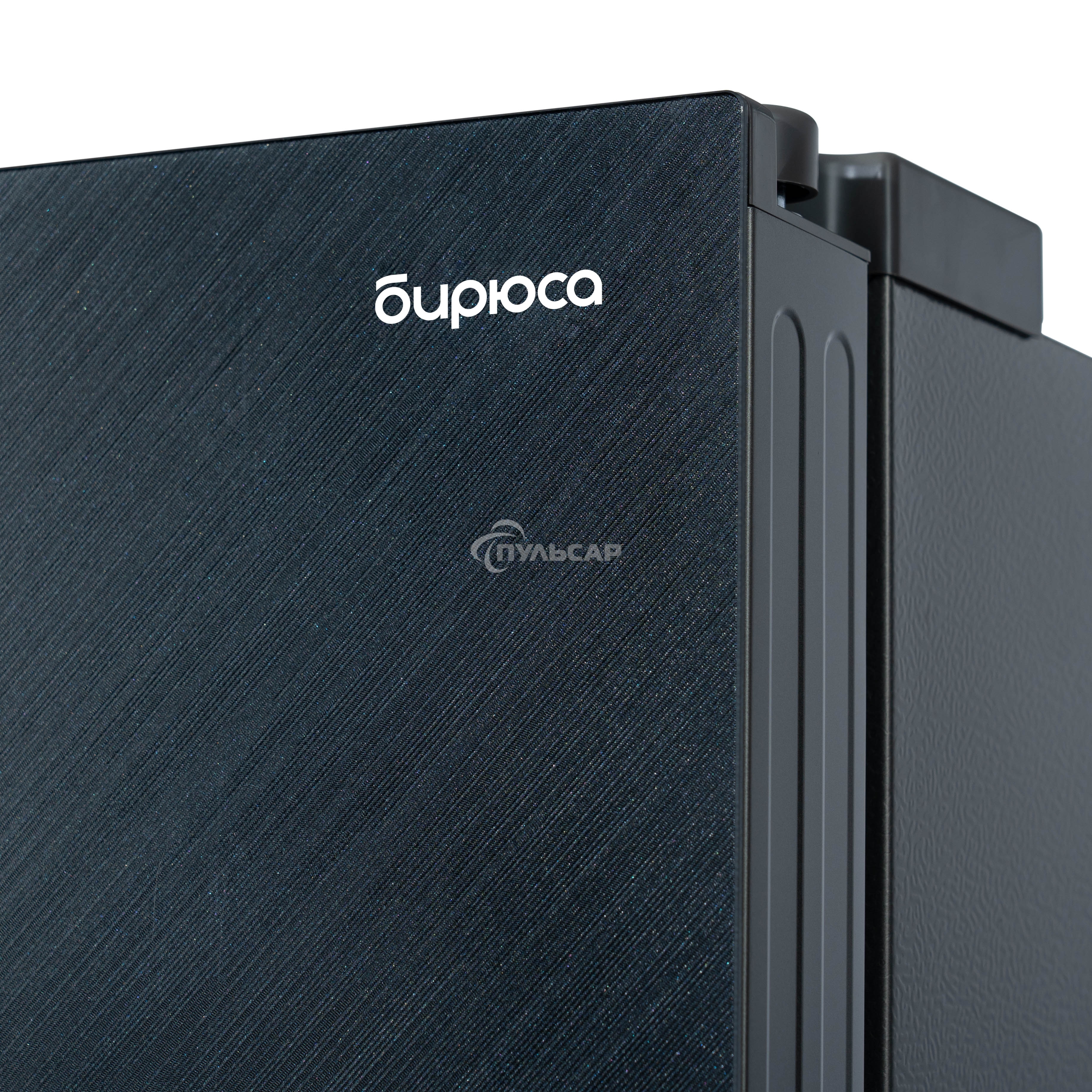 Холодильник Бирюса SBS 541 TBG черный двухкамерный 343/198 л морозилка слева, NoFrost, Side-by-side