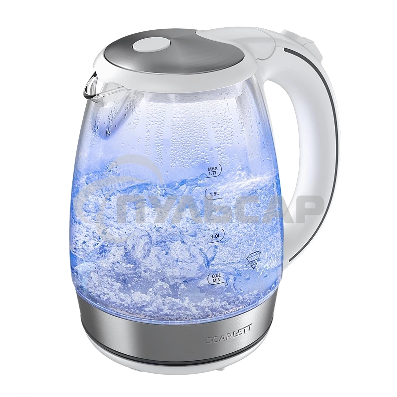 Чайник электрический Scarlett SC-EK27G37 (белый)