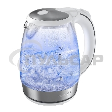 Чайник электрический Scarlett SC-EK27G37 (белый)