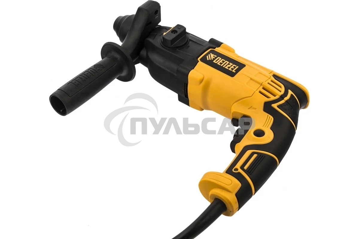 Перфоратор электрический Denzel RH-650-18 SDS-plus 650 Вт 20 Дж 3 плюс 1 реж 26603
