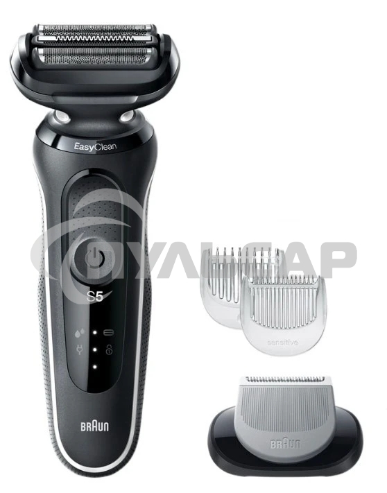 Электробритва Braun 51-W1600s белый/черный