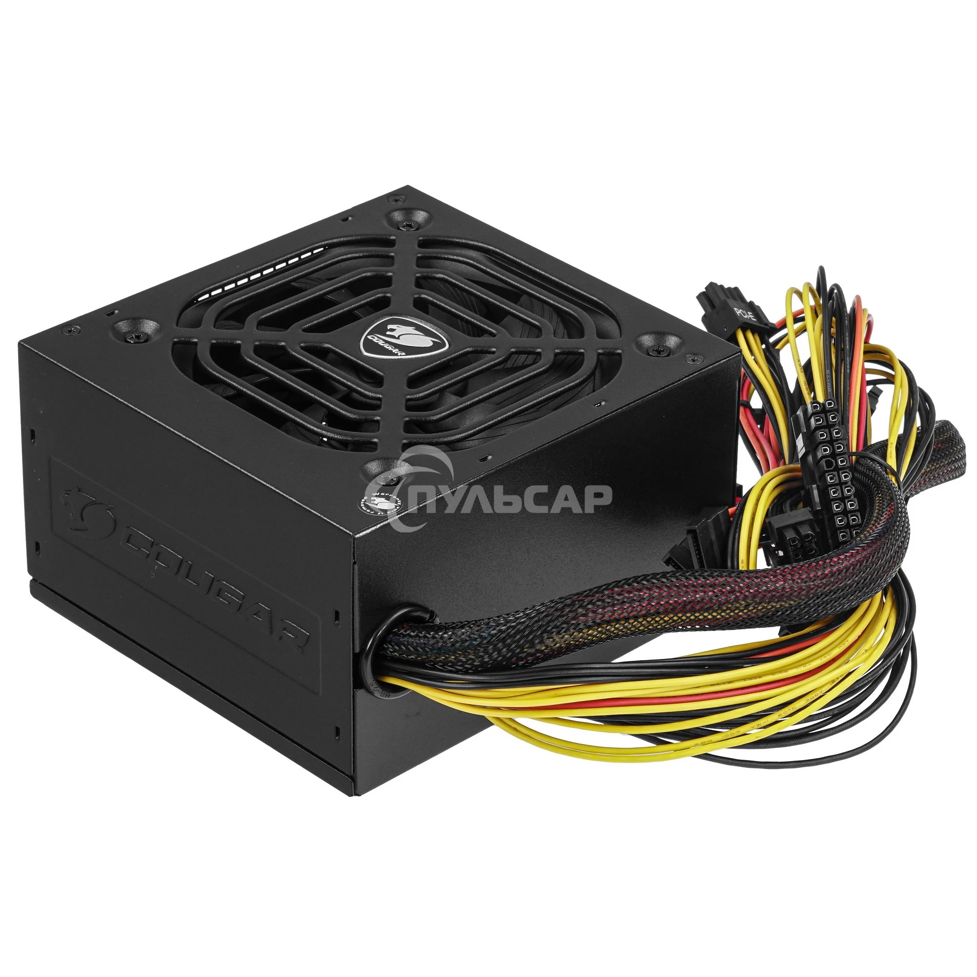 Блок питания Cougar XTC600, 600Вт, 80 PLUS, 120мм, черный