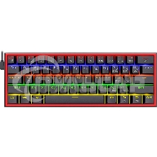 Клавиатура проводная REDRAGON Fizz RU черный