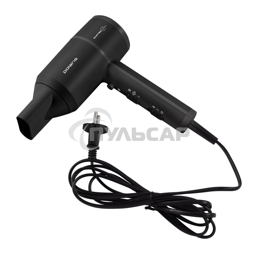 Фен Polaris PHD 2044Ti Quattro Ionic черный