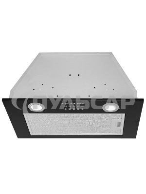 Вытяжка встраиваемая Zigmund & Shtain K 016.5 B черный, 52 см, 1050 куб. м/ч, 60 дБ