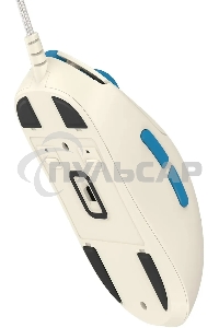 Мышь проводная A4Tech Bloody W72 Ultra Pixels Blue рисунок/бежевый/голубой, 20000 dpi, USB, кнопки - 7