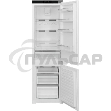 Встраиваемый холодильник Hyundai HBR 1786 2-хкамерн. белый