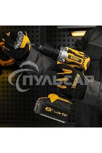 Щетка для дрели Denzel 50 мм, чашка, со шпилькой, нержавеющая витая проволока