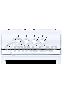 Плита электрическая Flama AE 1304 W белый, конфорок 3 шт, духовка 50 л, 50 см x 85 см x 60 см