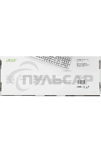 Клавиатура проводная Acer OKW301 (ZL.KBDCC.01B), USB, белый