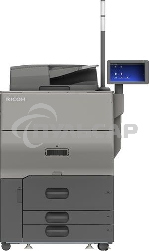 МФУ лазерное Ricoh Pro C5300S (409394), A3, цветное, печ. до 65/35 стр/мин. (А4/А3), 1200 x 4800dpi (печ.), 600 x 600 DPI (скан.), USB, Ethernet