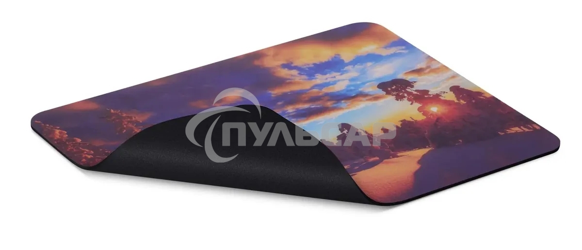 Коврик для мыши BURO BU-M10053 пластиковый, закат, 230 х 180 х 2 мм