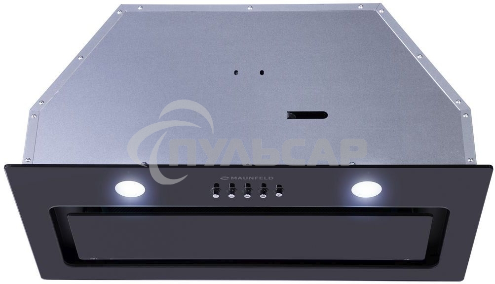 Вытяжка встраиваемая Maunfeld Trapeze 601GG черный, 60 см, 1150 куб. м/ч, 54 дБ