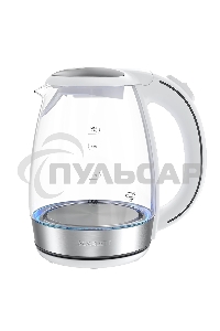 Чайник электрический Scarlett SC-EK27G37 (белый)