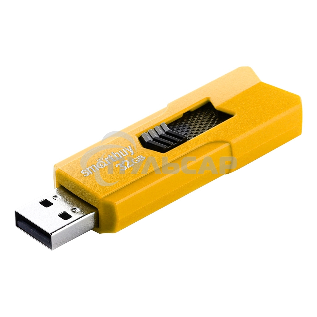 Флешка USB Smartbuy 32 Gb USB <USB 2.0> Smartbuy STREAM Yellow (SB32 GbST-Y)
