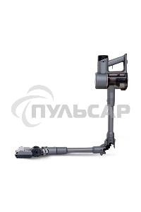 Пылесос вертикальный BQ VCA1004W серый, питание от аккумулятора, 50 Вт, уборка сухая/влажная, пылесборник 0.6 л, работа от АКБ max 35 мин.