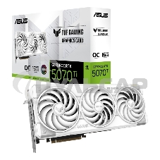 Видеокарта ASUS TUF-RTX5070TI-O16G-WHITEGAMING белый